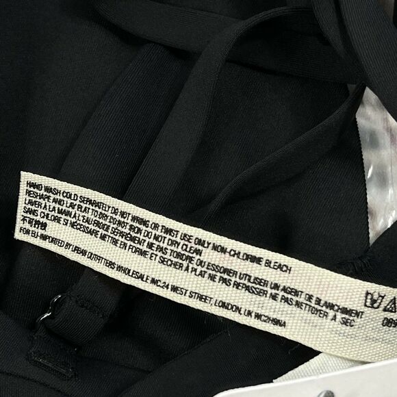 Free People Intimately Bra 32C Ari Underwire Plunge Stretch Convertible Straps - Picture 7 of 8